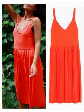 ZARA pleated summer dress